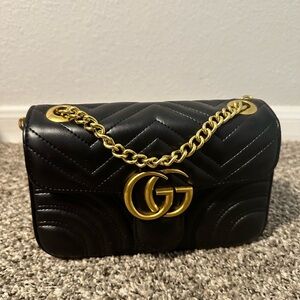 Black G Crossbody
